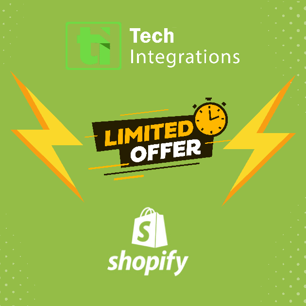 Shopify Flash deals techintegrations.,ourlogo,Shopify Flash deals