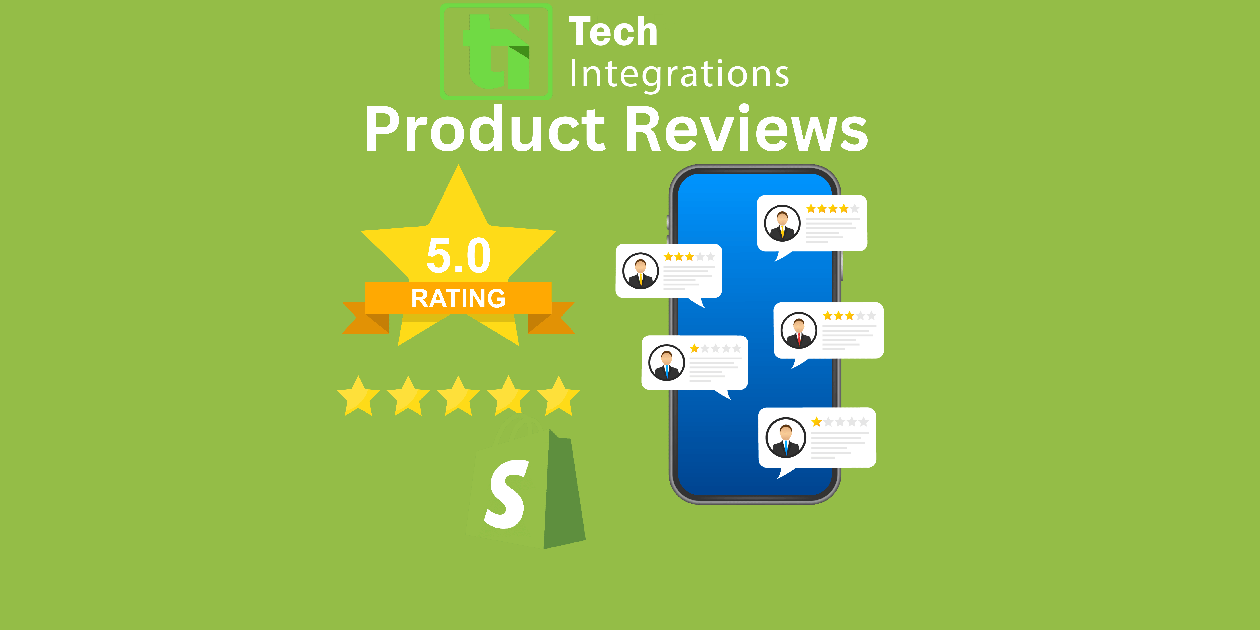 Product Reviews techintegrations.,ourlogo,Shopify Product Reviews